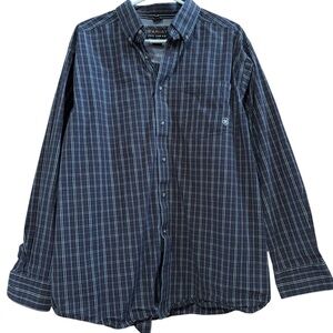 Ariat Pro Series Black Casual Button Down Long Sleeve Western Shirt Men’s XL